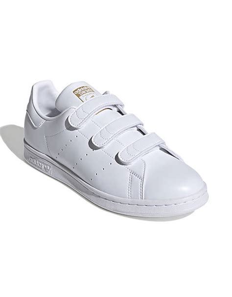 adidas weiss klettverschluss|adidas Originals – Stan Smith – Sneaker in Triple .